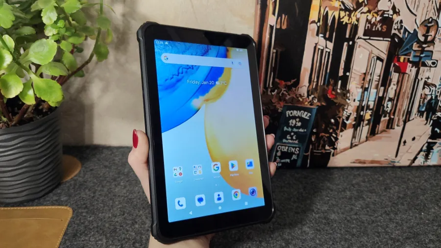 Oukitel – Mini tablette Android RT3 de 8 pouces, HD +, 5150 mAh, 4 go + 64  go, 12, Mtk Helio P22, 16MP, caméra Pad