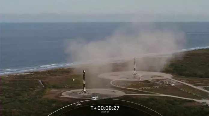 רקטה כבדה של SpaceX Falcon