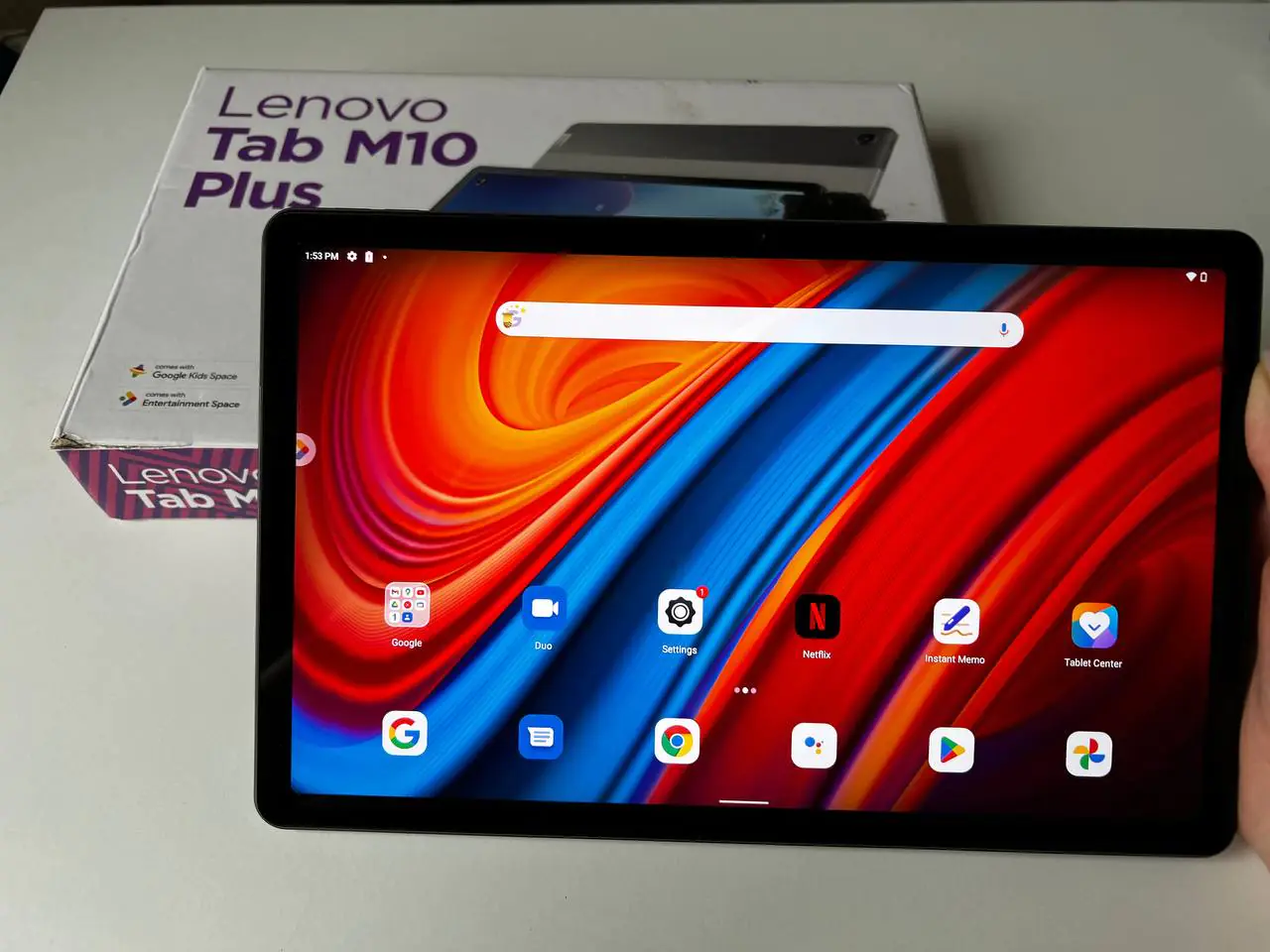 Tablet Lenovo Tab M10 Plus (3rd Gen) LTE  Tablet de 10.61 Qualcomm  Snapdragon SDM680, 4 GB de RAM, 128 GB