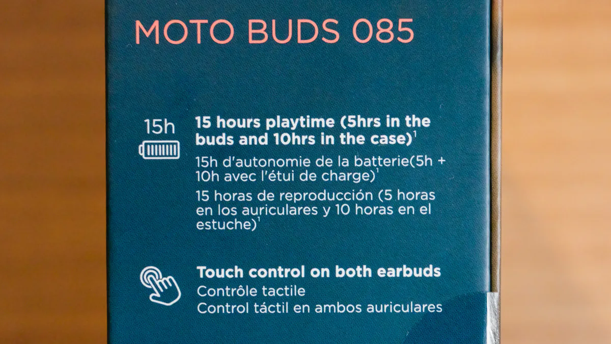 Motorola Botões MOTO 085