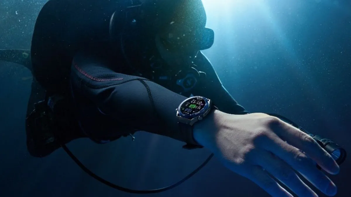 Смартгодинник Huawei Watch Ultimate вразив рівнем водозахисту