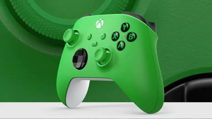 Microsoft Серија Xbox S/X контролер Velocity Green