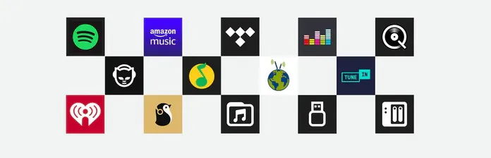 Servicios de transmisión de música