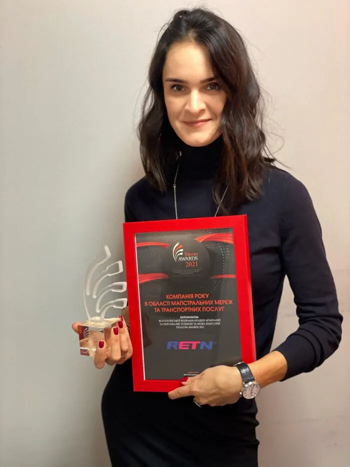 أولينا Lutsenko_award