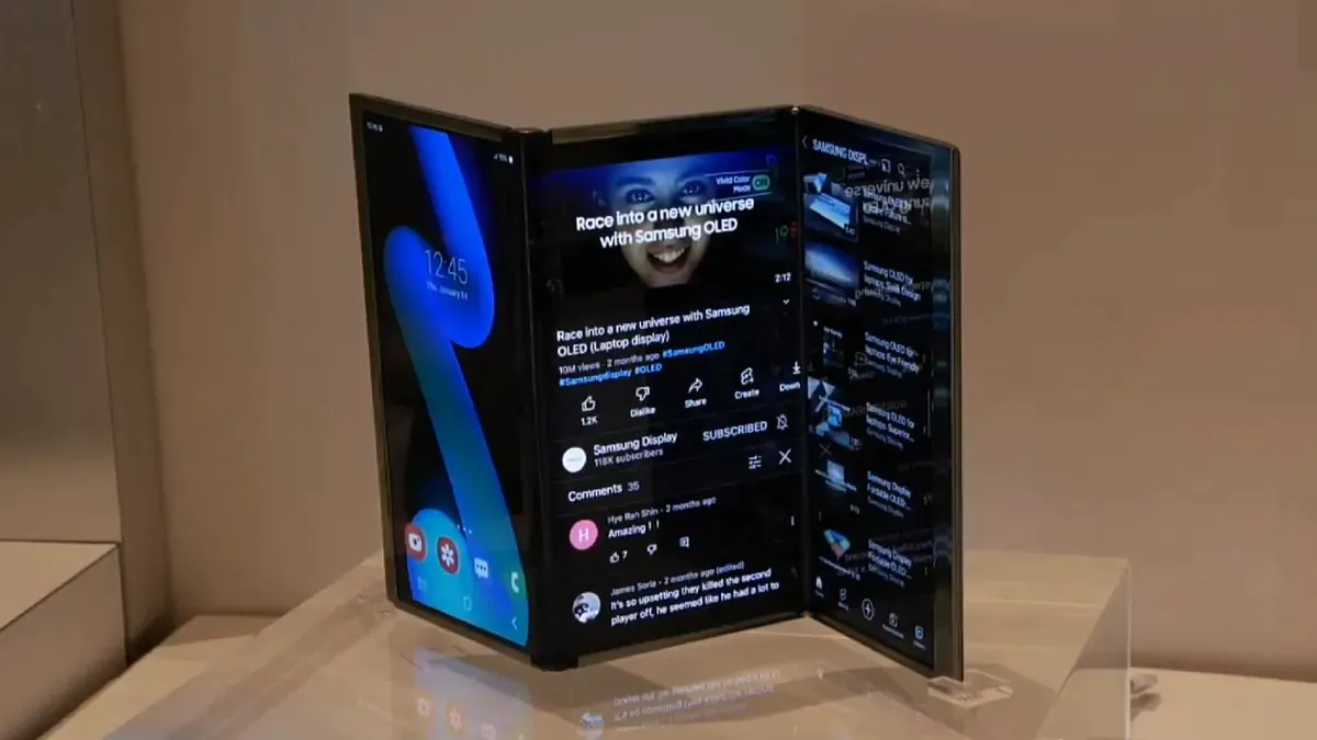 Samsung може випустити Tri-Fold у 2023 році