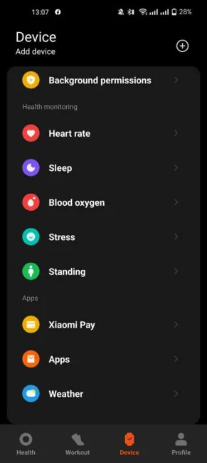 Xiaomi Urmărește S1 Pro: Mi Fitness