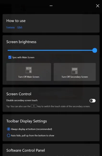 Lenovo Skærmbillede af ThinkBook Plus Gen 3