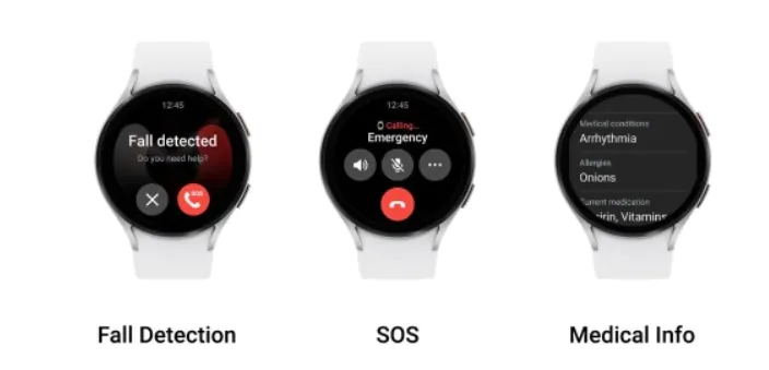 Una interfaz de usuario 5 reloj Samsung