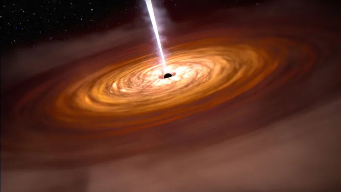 Forskare har fått nya uppgifter om en av de ljusaste kvasarerna