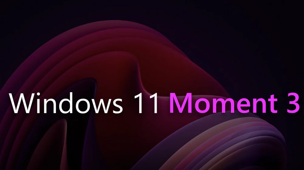 Windows 11 22H2 Moment 3