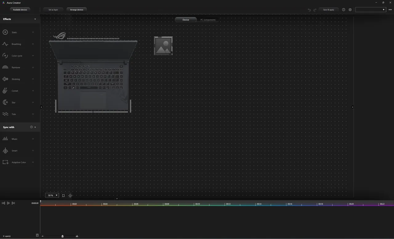 ASUS ROG Strix Scar 16 Software