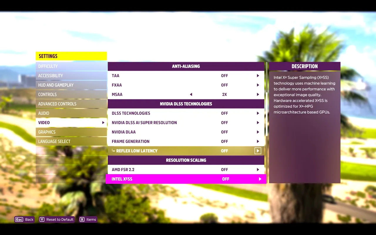 Forza Horizon 5 Settings