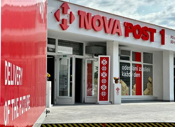 Den första Nova Post-filialen öppnade i Prag