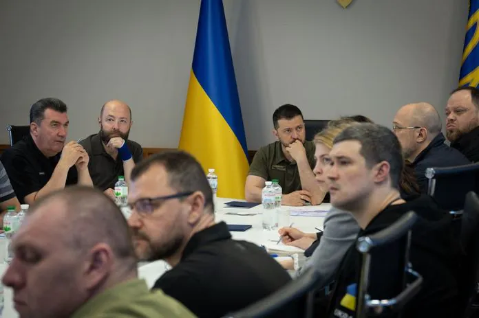 ประธานาธิบดียูเครนจัดประชุมฉุกเฉินของ NSDC เกี่ยวกับสถานการณ์ที่ Kakhovskaya HPP