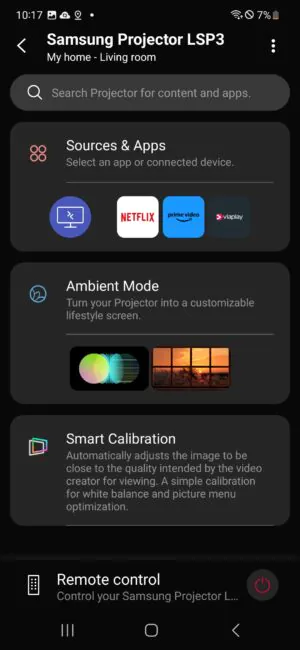 Samsung The Freestyle