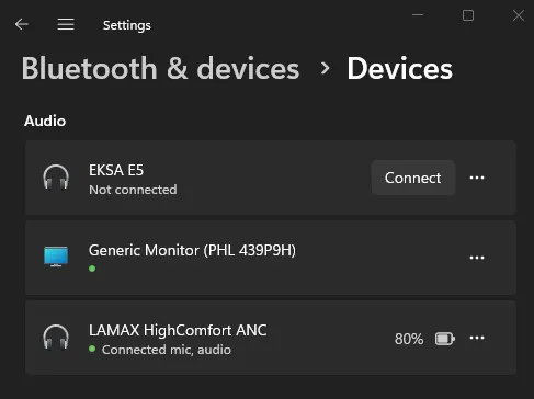 Lamax HighComfort ANC Connection