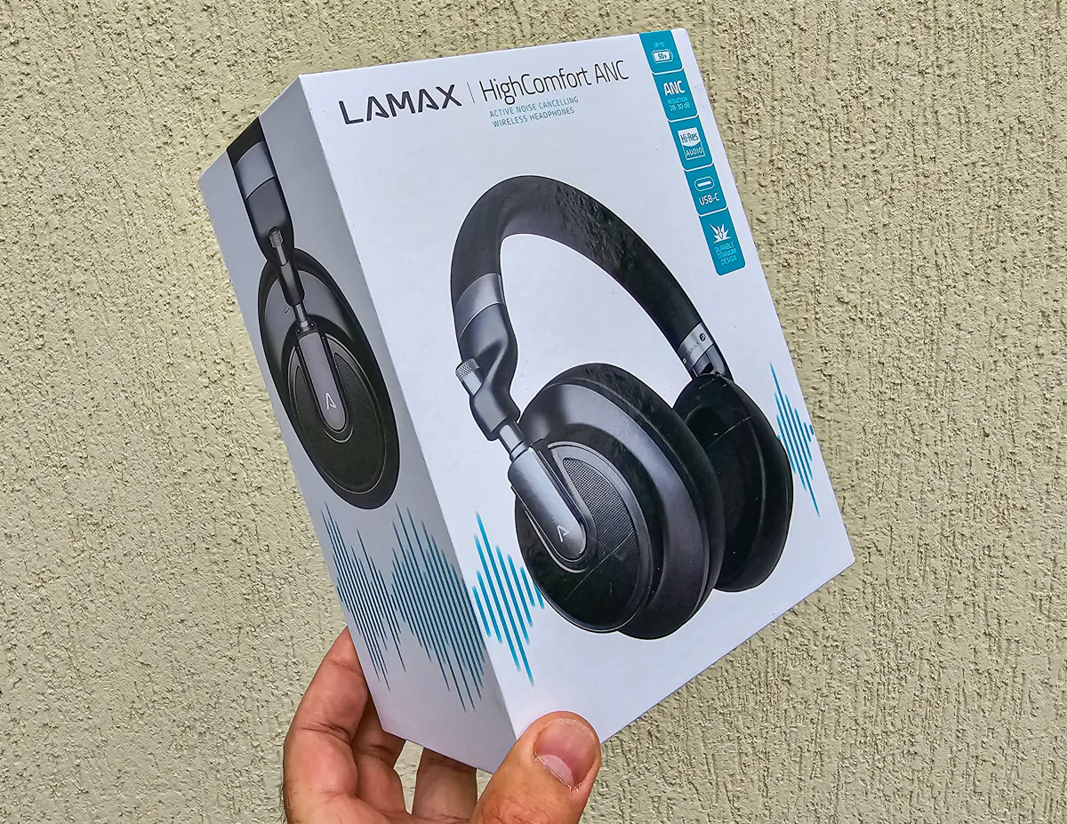Lamax HighComfort ANC headphones review Root Nation