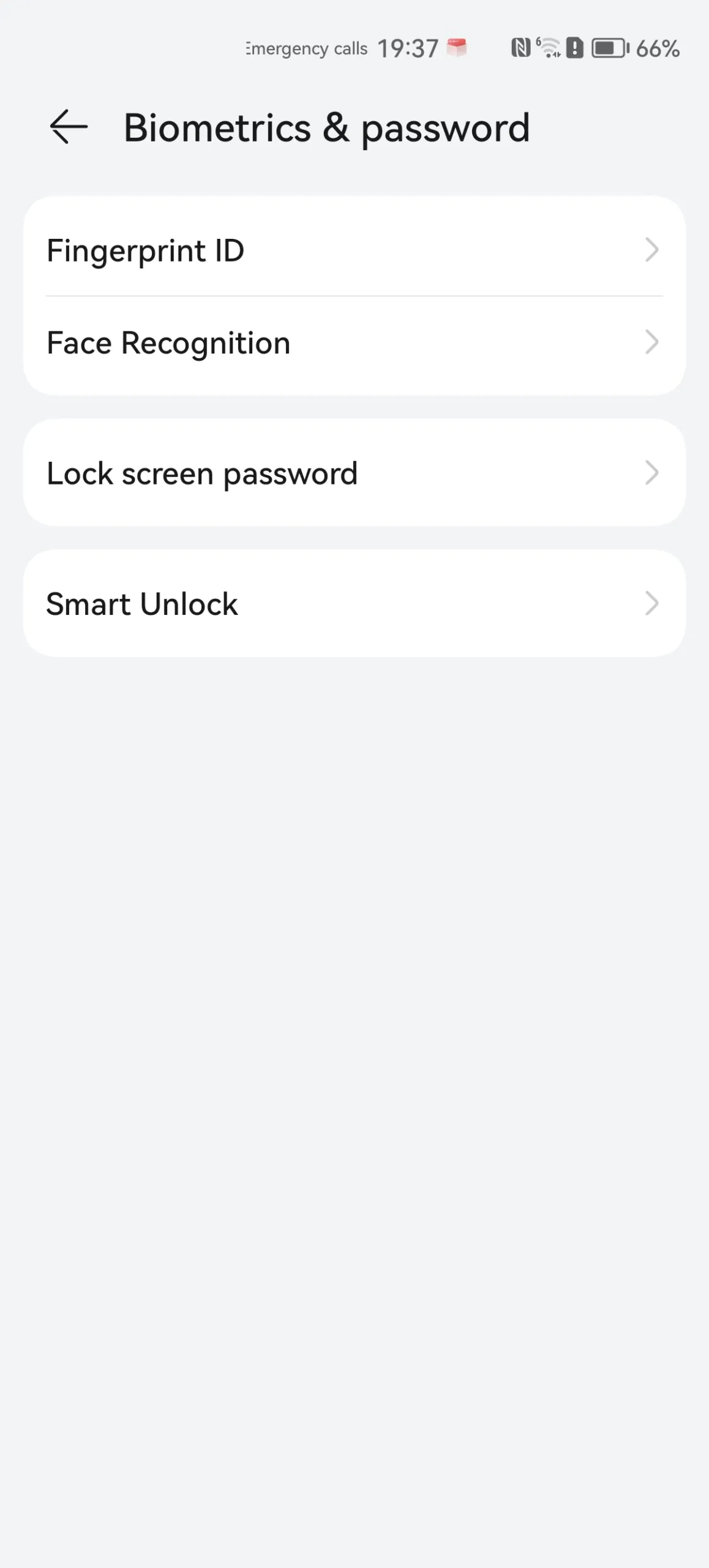 Nova 11 Pro lock