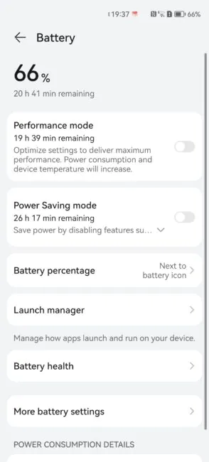 Nova 11 Pro battery