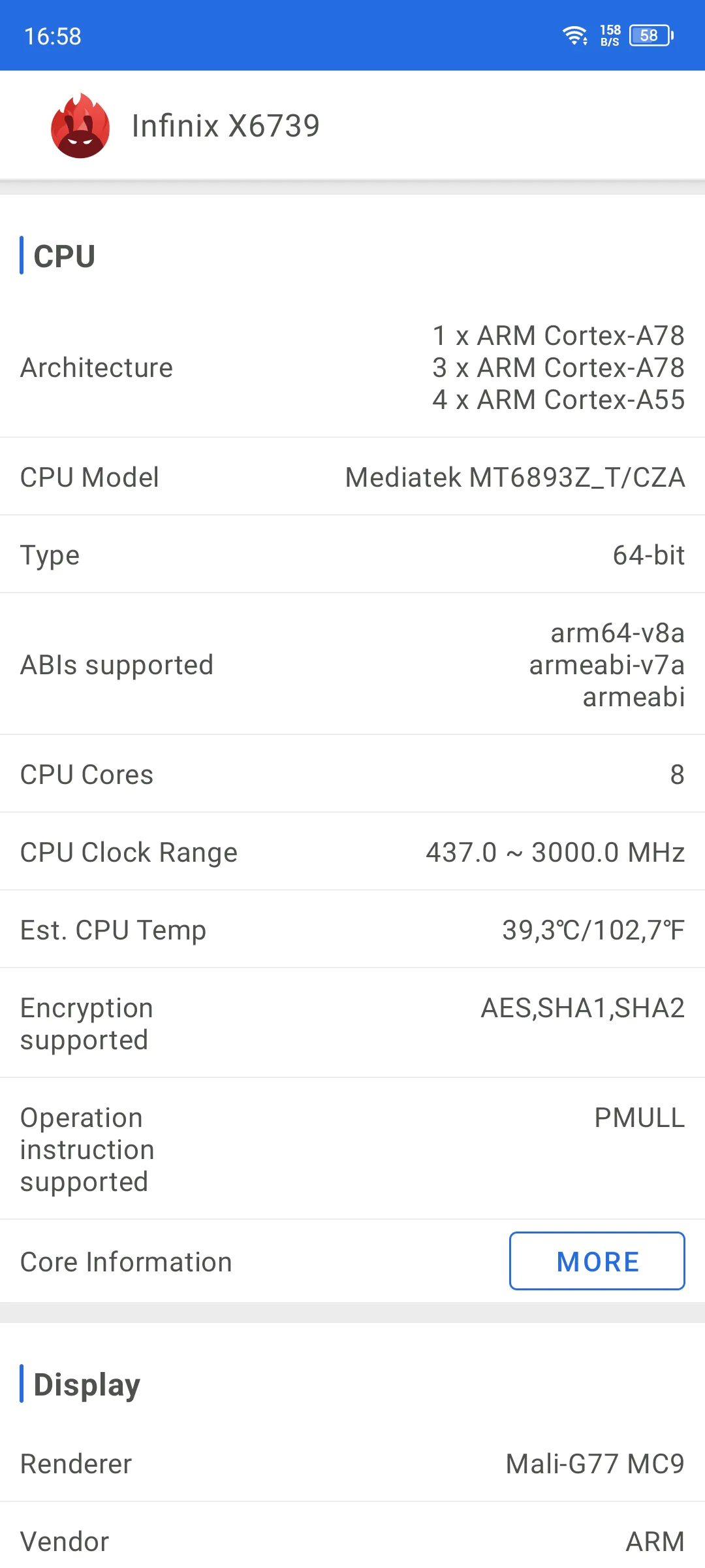 Infinix GT 10 專業版