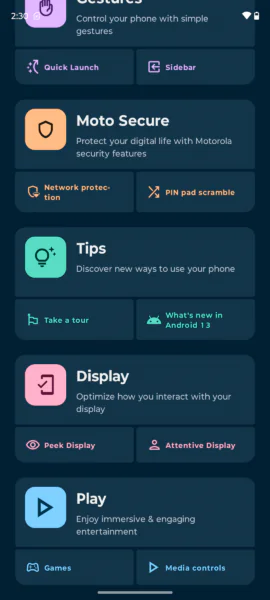 Motorola soft and apps review