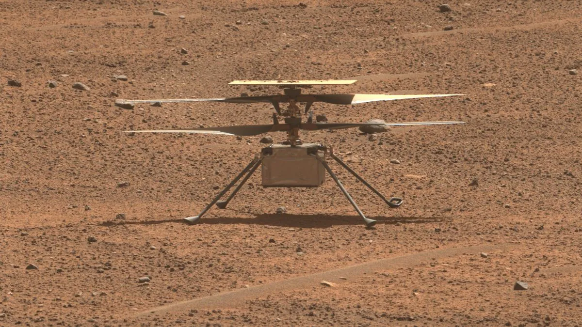 Hélicoptère Mars Ingenuity de la NASA