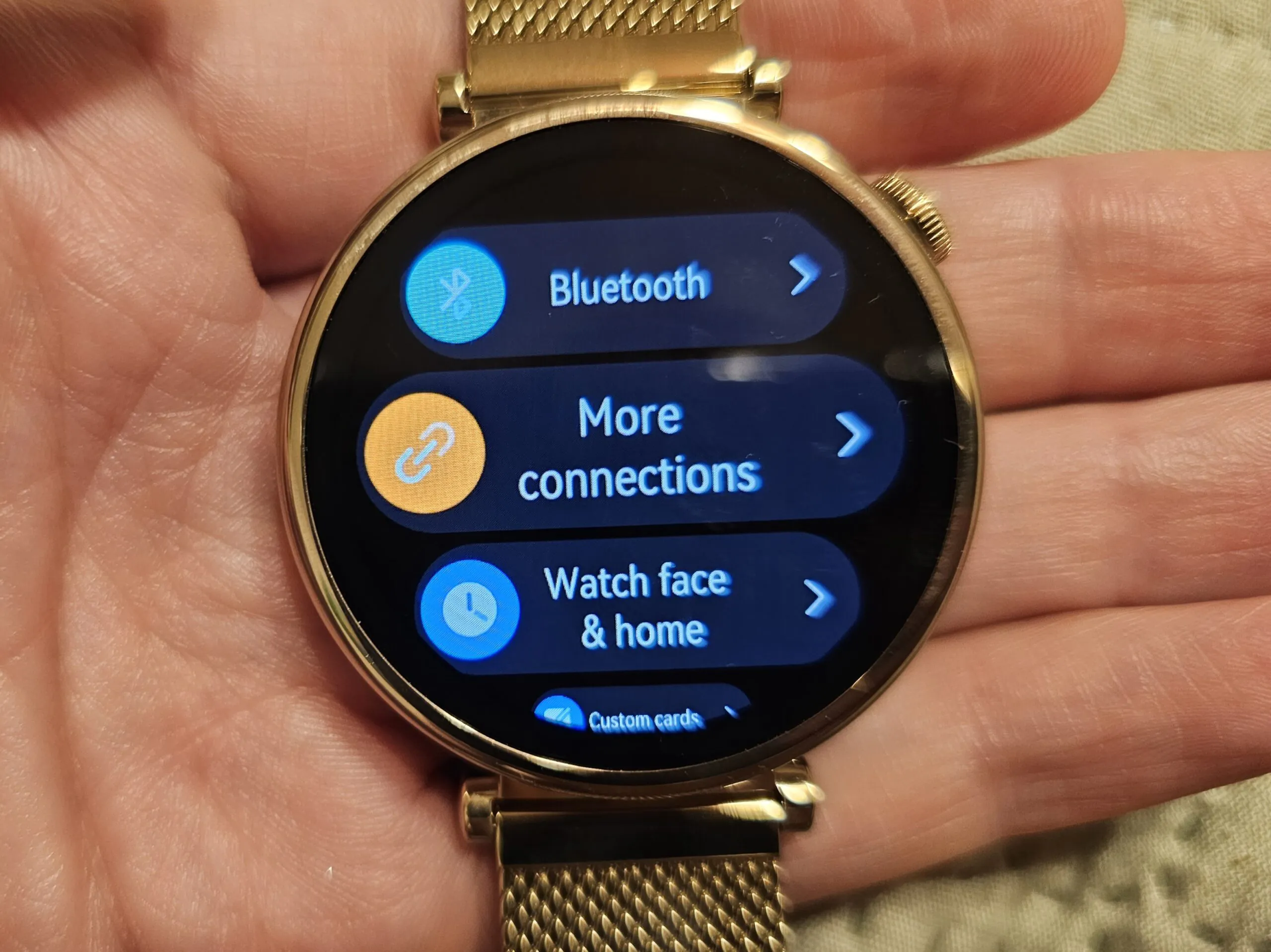 HUAWEI A WATCH GT 4 beállításai