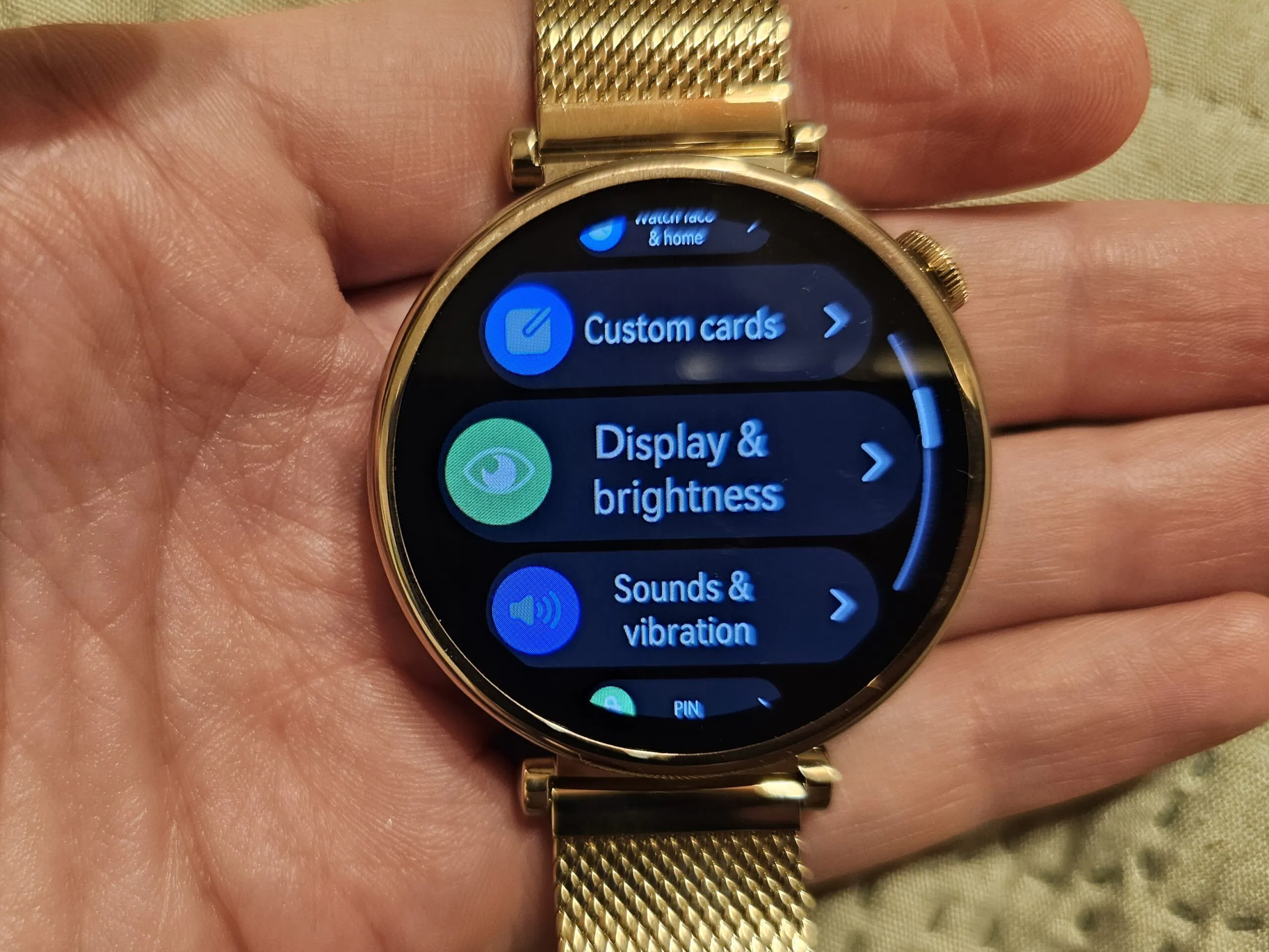 HUAWEI A WATCH GT 4 beállításai