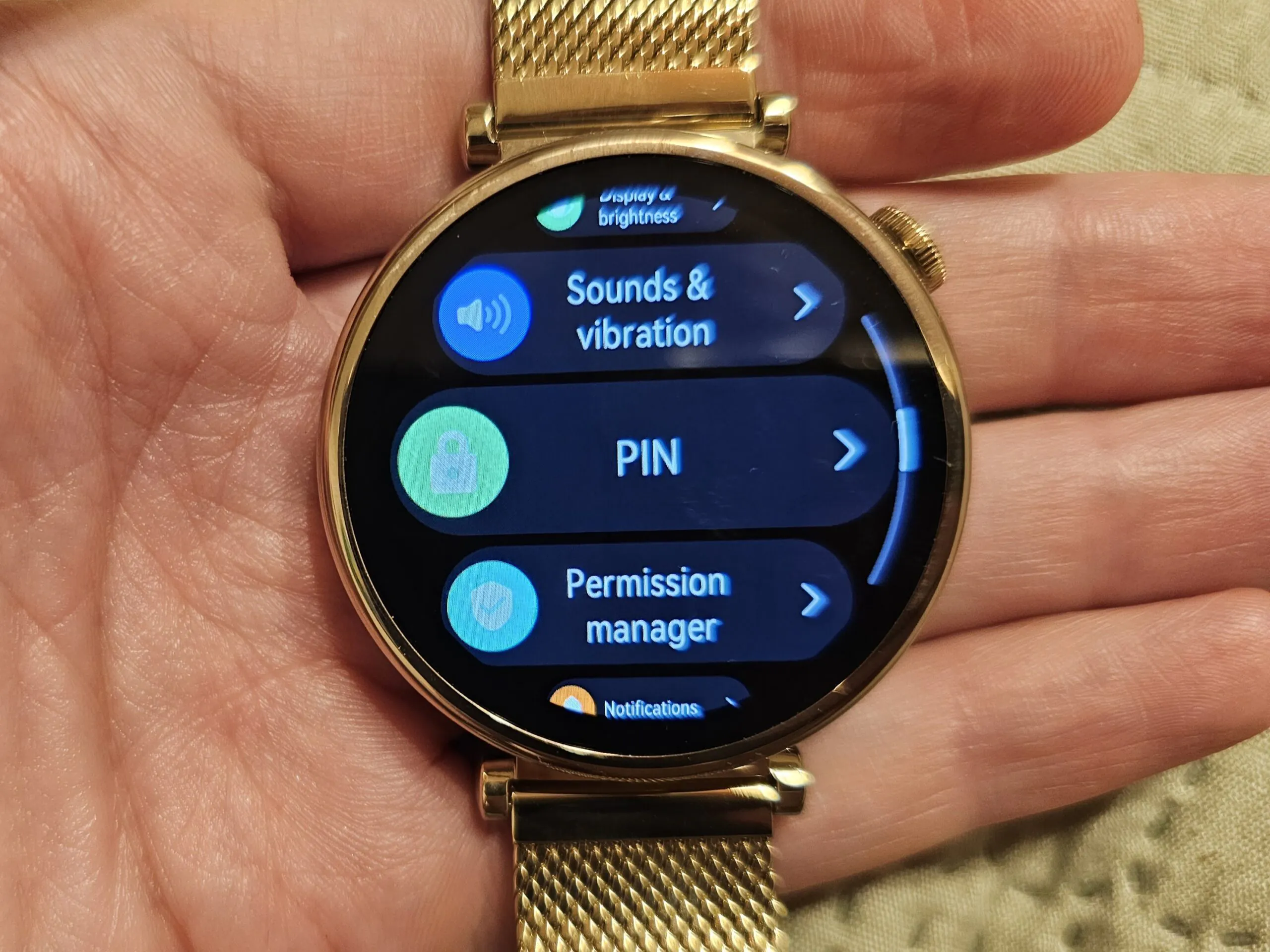 HUAWEI WATCH GT 4 settings