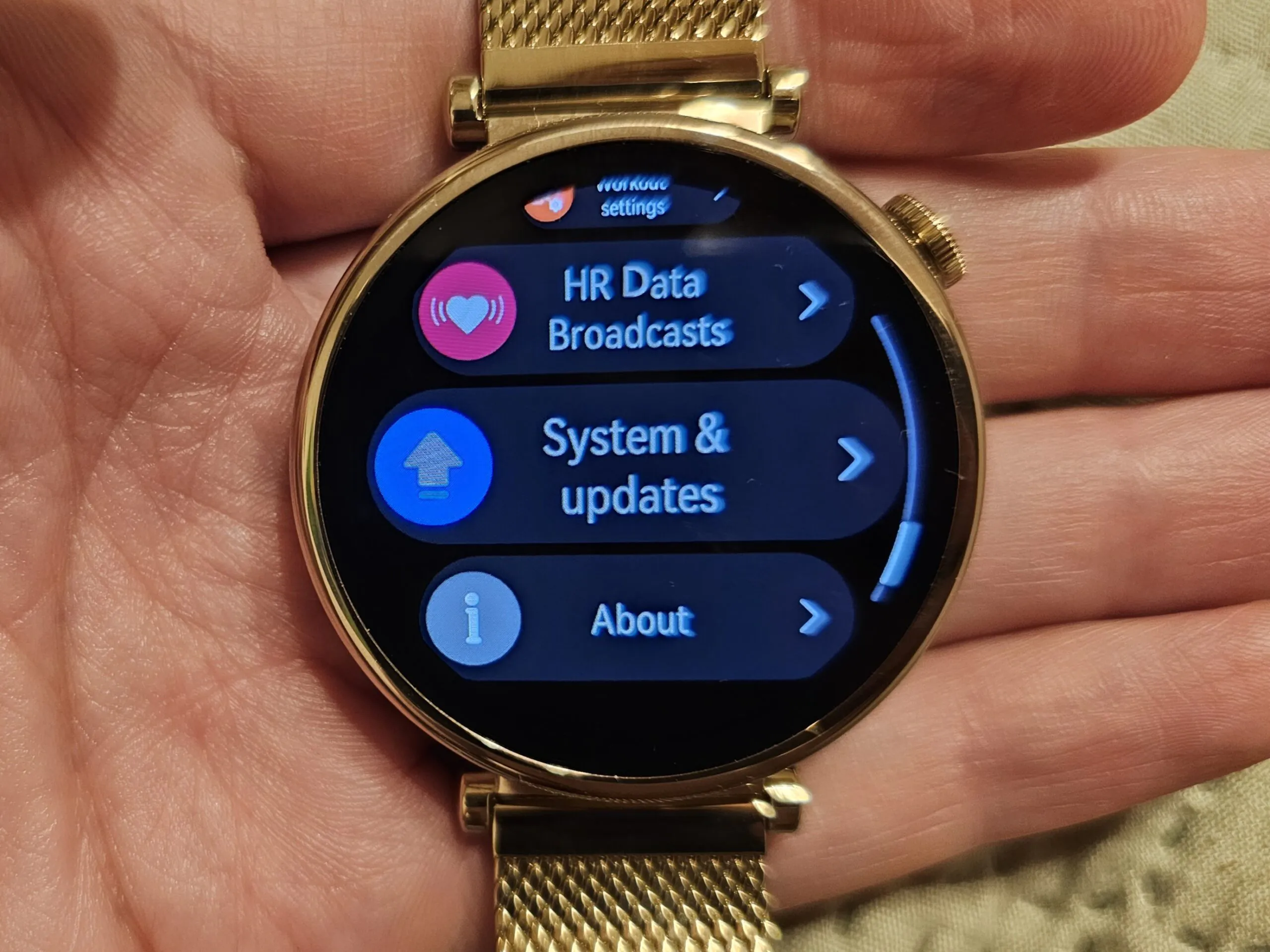 HUAWEI A WATCH GT 4 beállításai