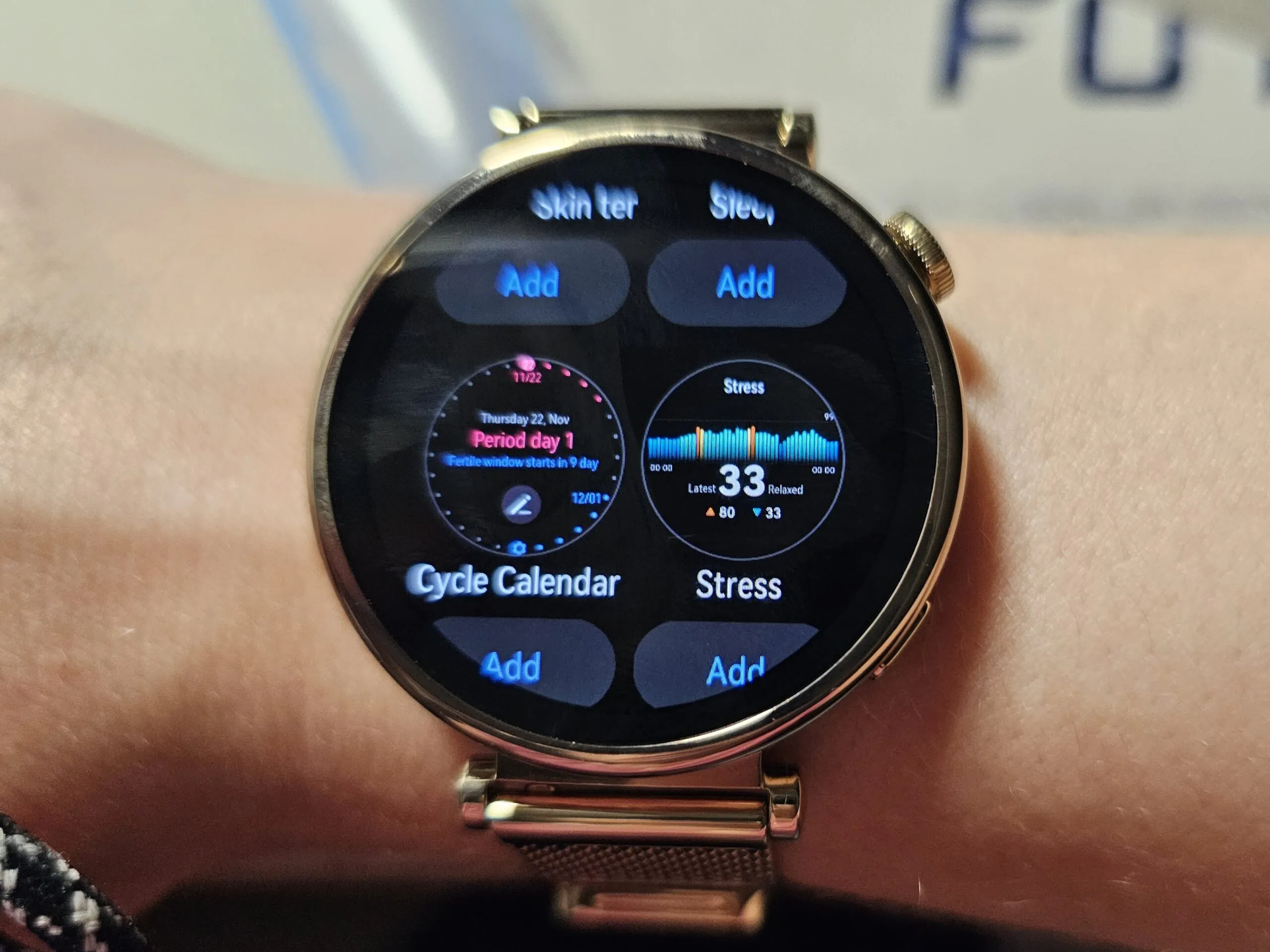 HUAWEI WATCH GT 4 widgets