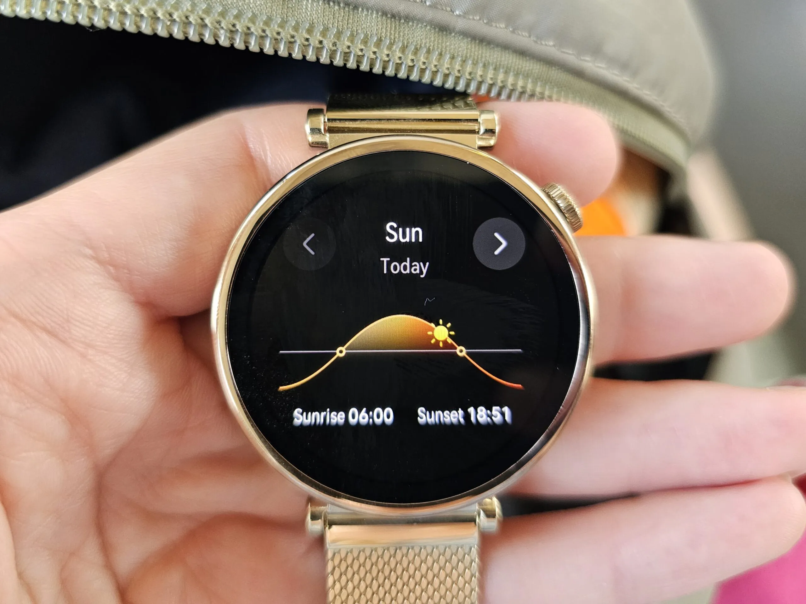 HUAWEI WATCH GT 4 - időjárás