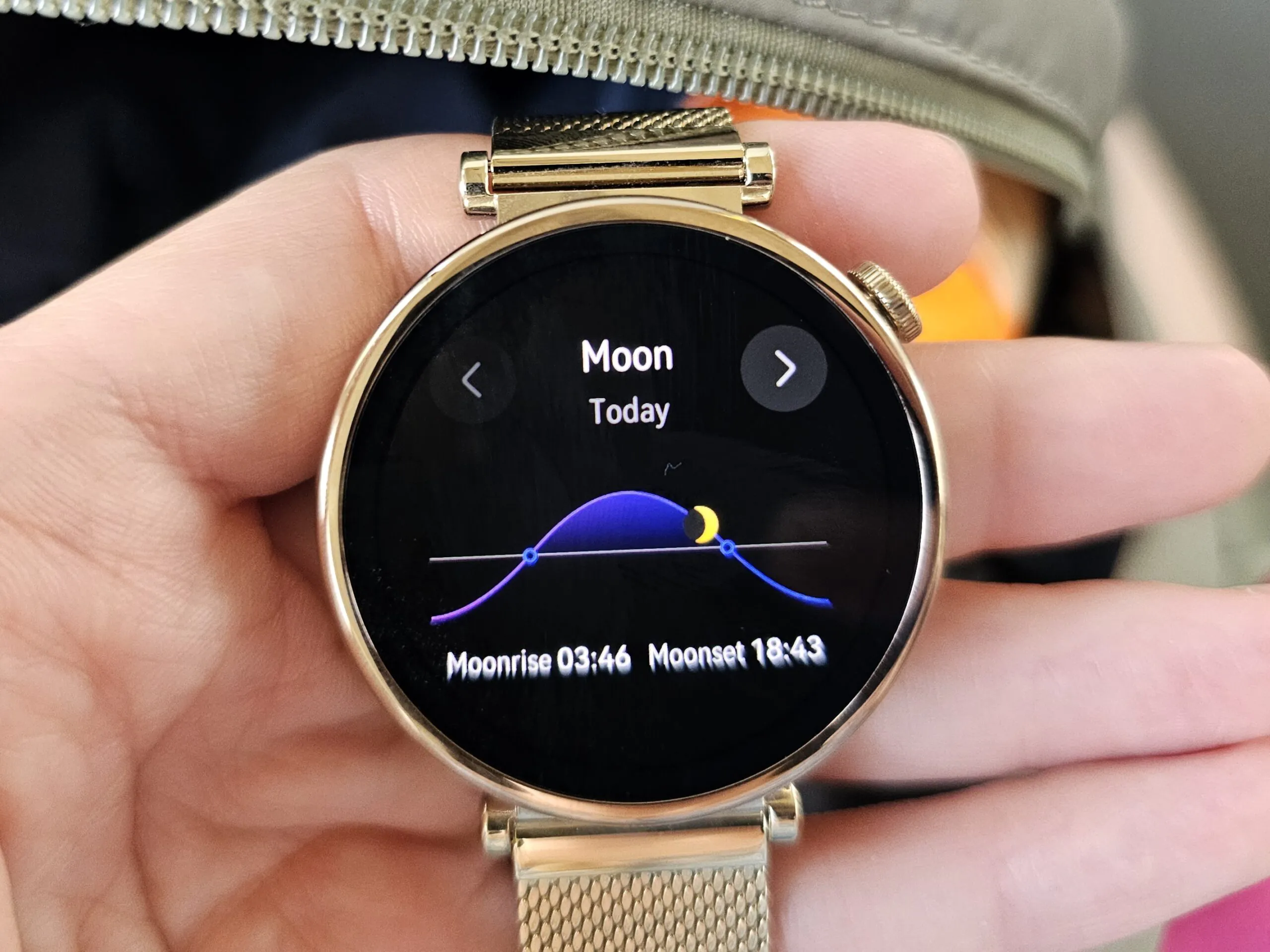 HUAWEI WATCH GT 4 - időjárás