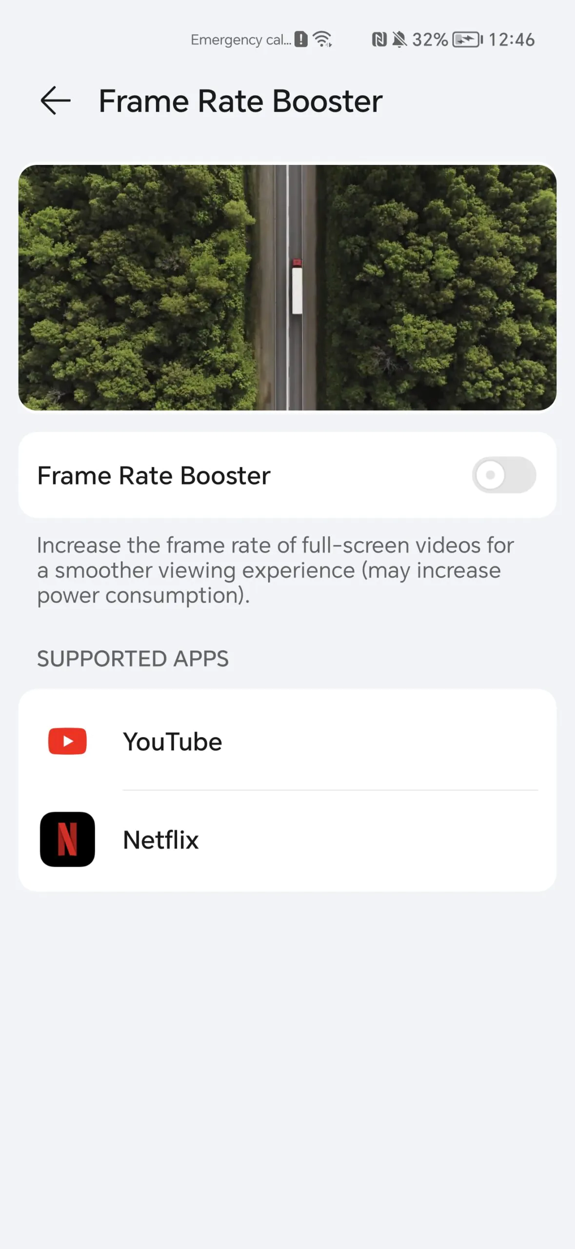HONOR screen UI