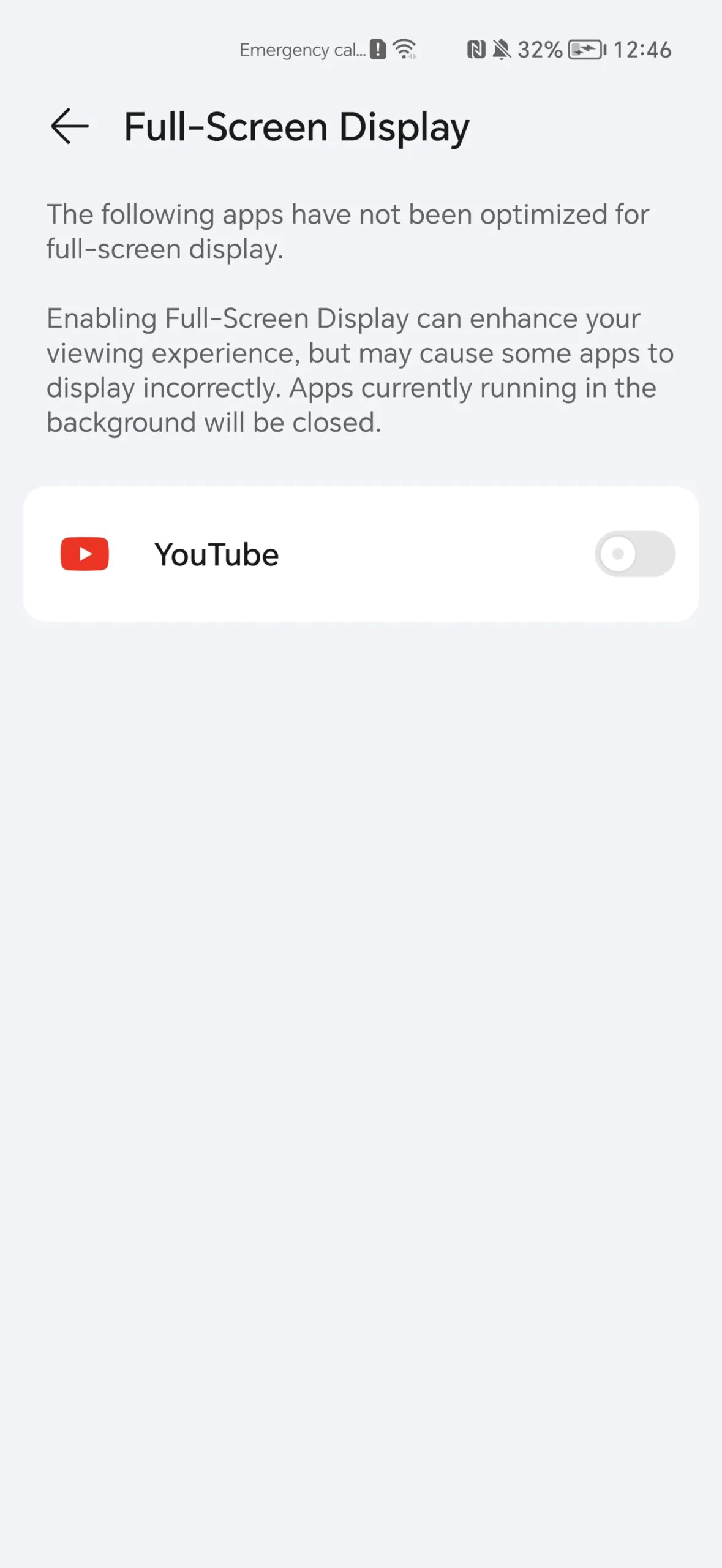 HONOR screen UI