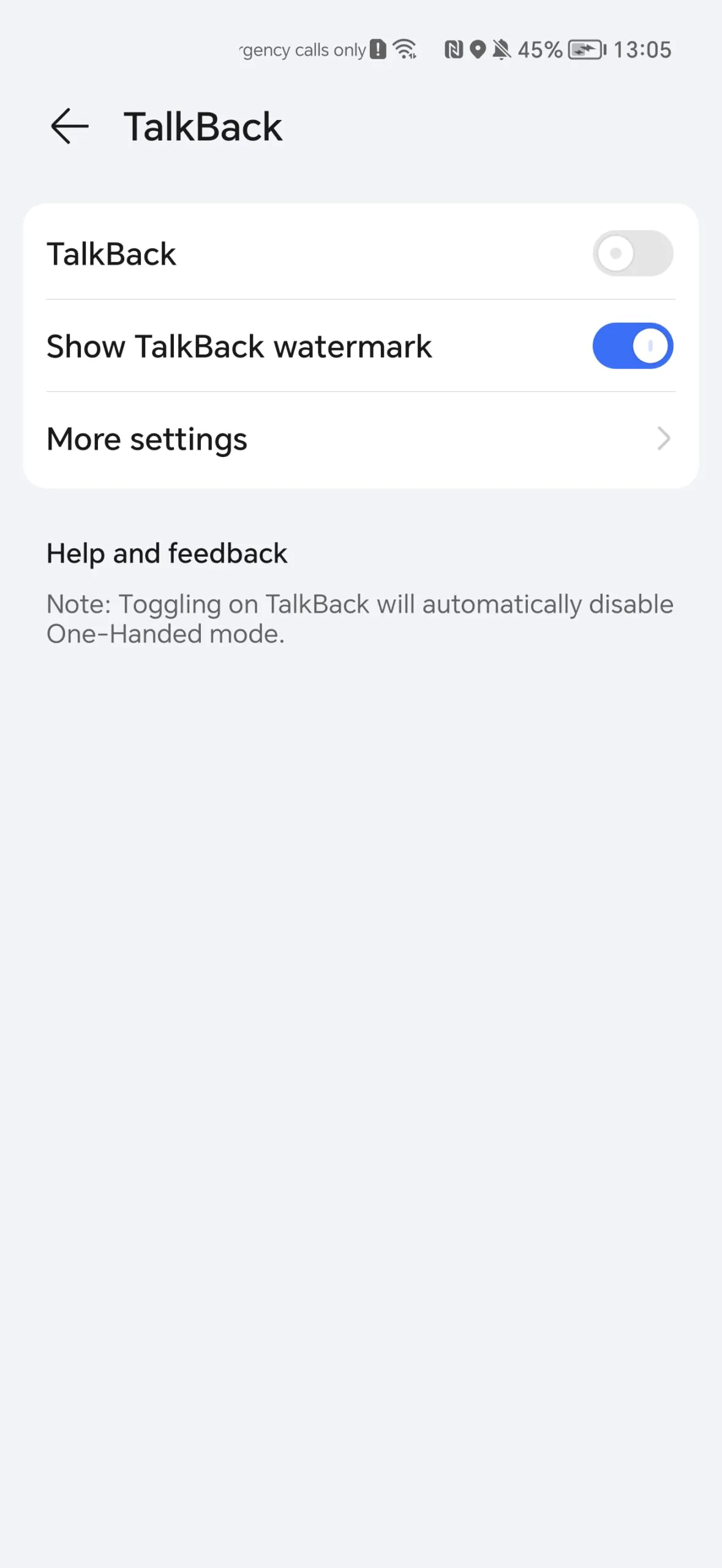 HONOR screen UI