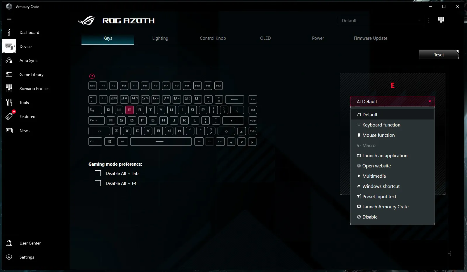 ASUS ROG Azoth