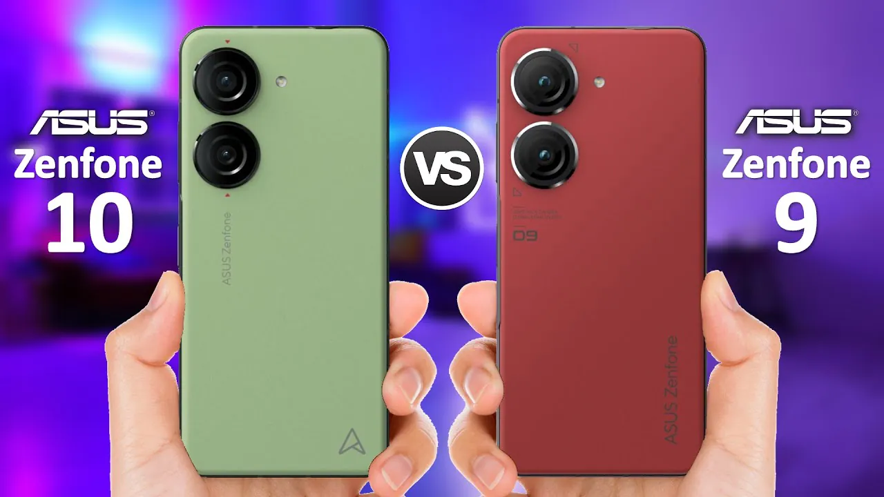 Zenfone 9 vs Zenfone 10