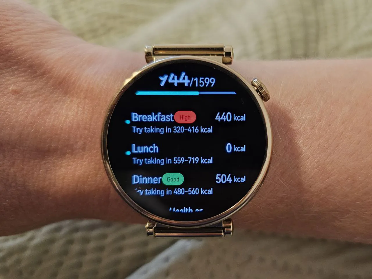 HUAWEI WATCH GT 4 calorie counter