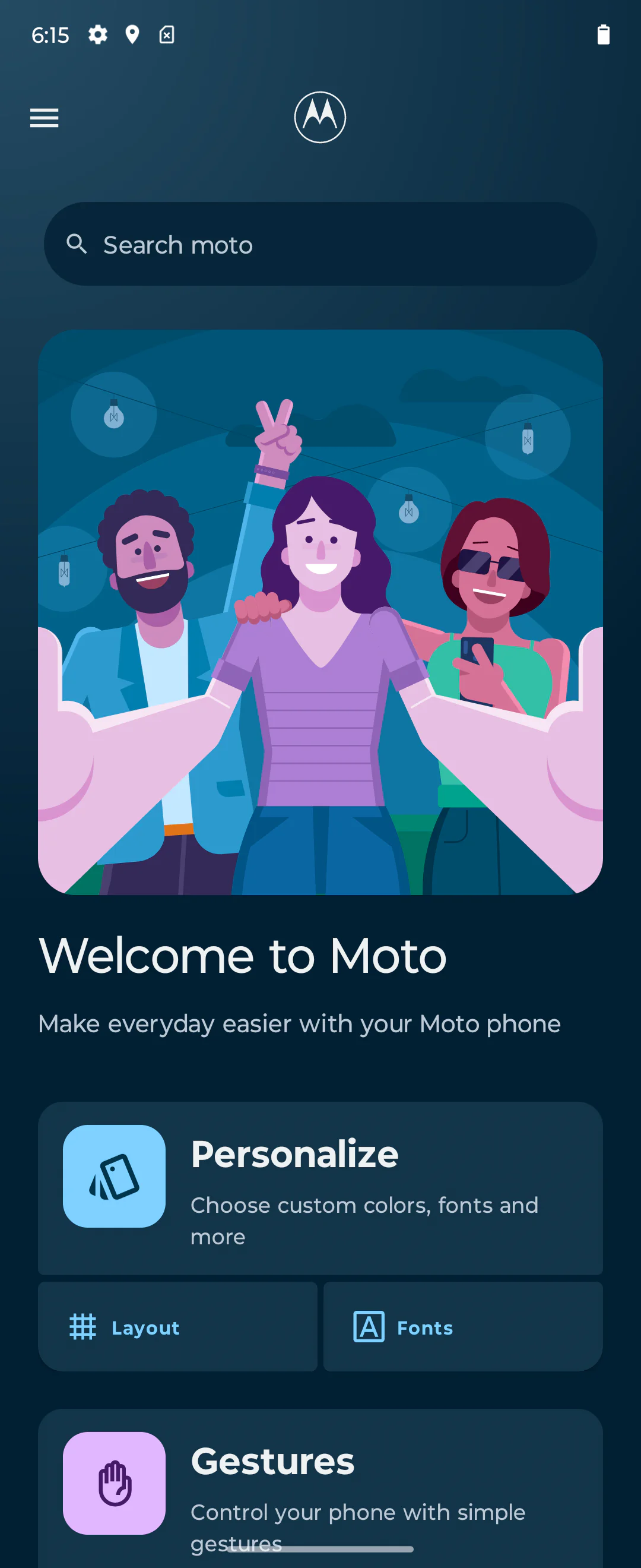 Moto ui