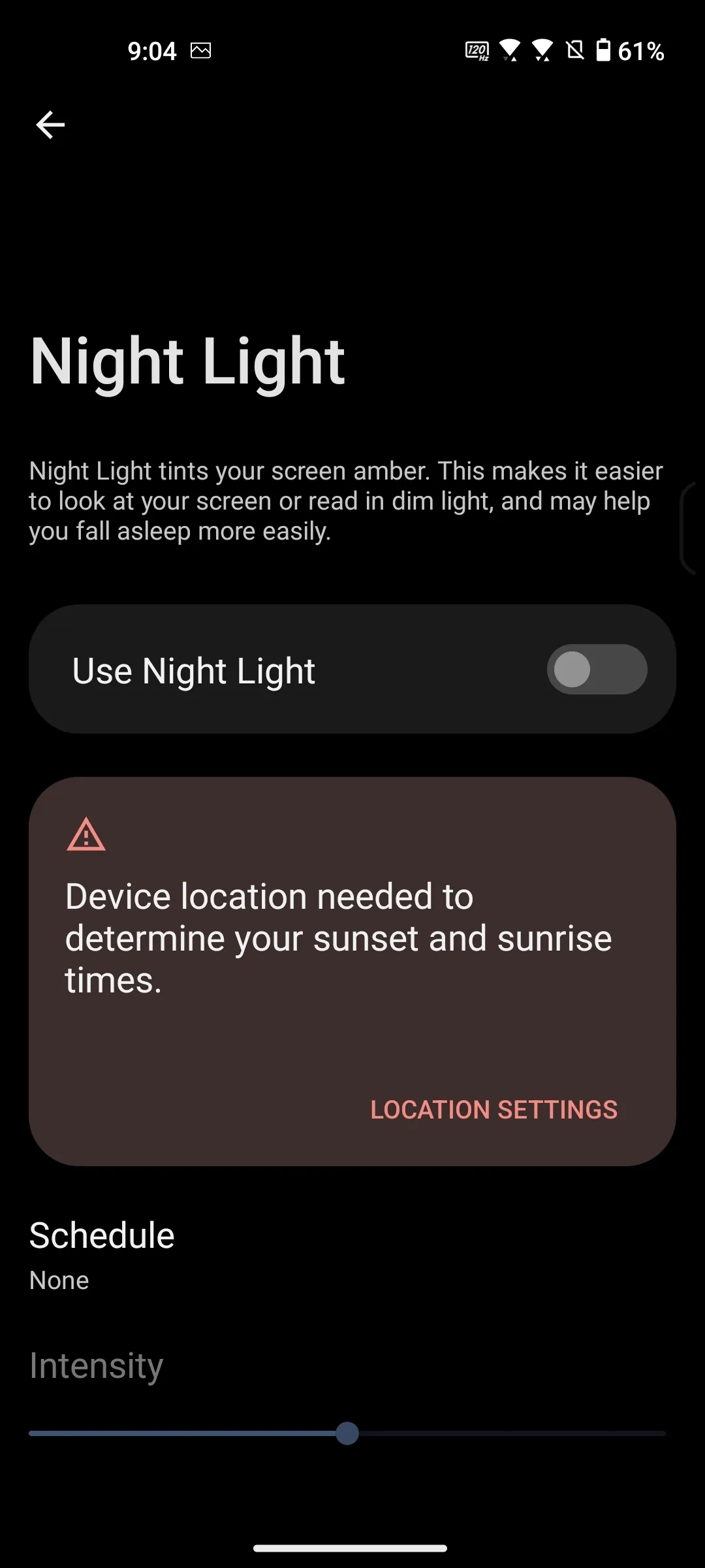 Zenfone 10 screen settings