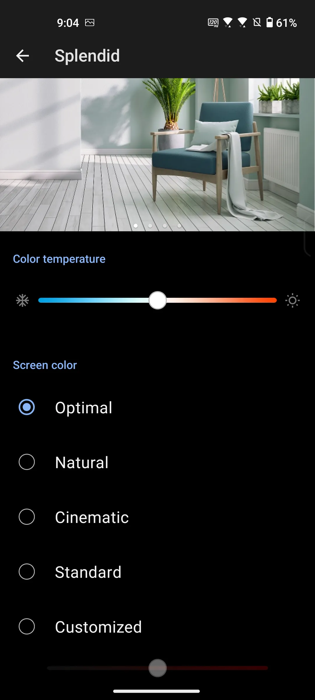 Zenfone 10 screen settings