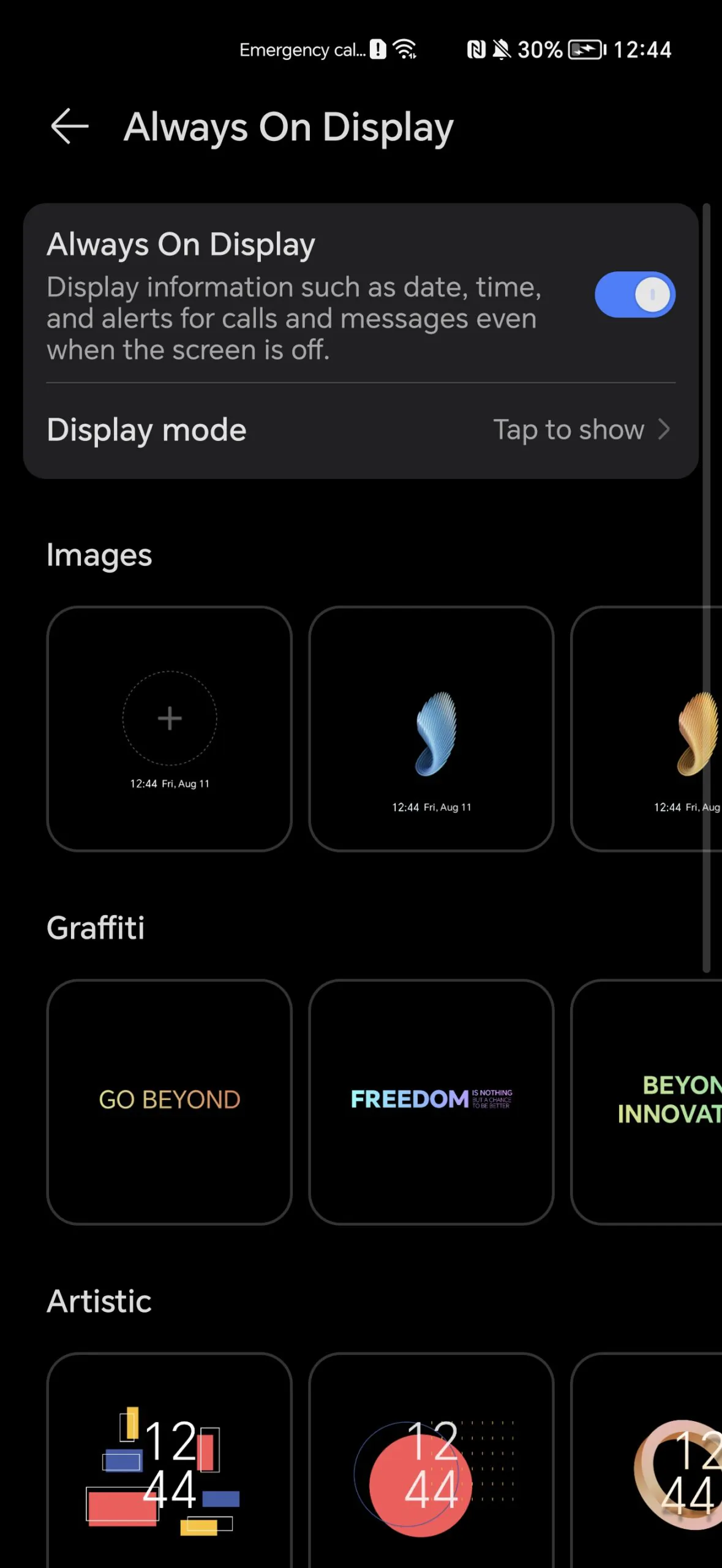 Honor Magic5 Pro screen