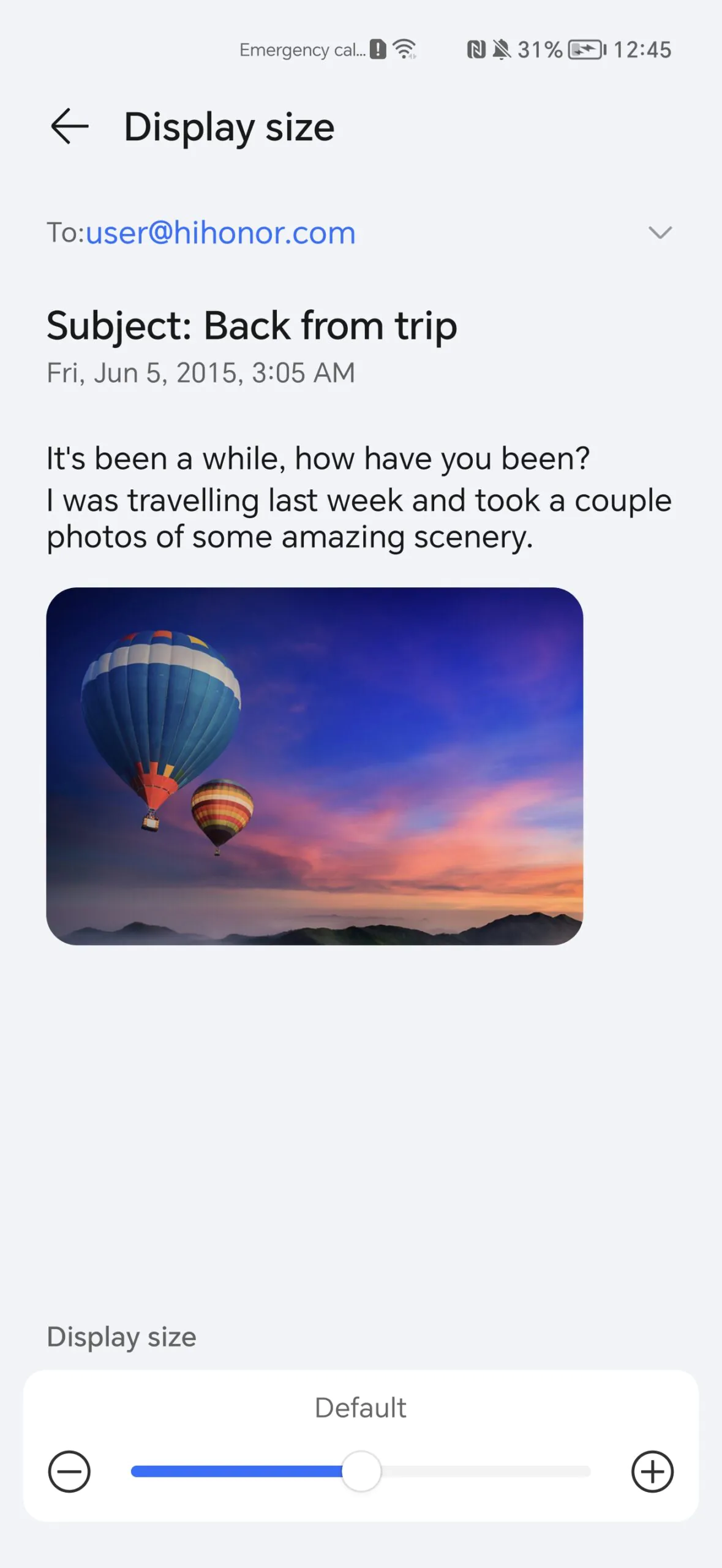 Honor Magic5 Pro screen