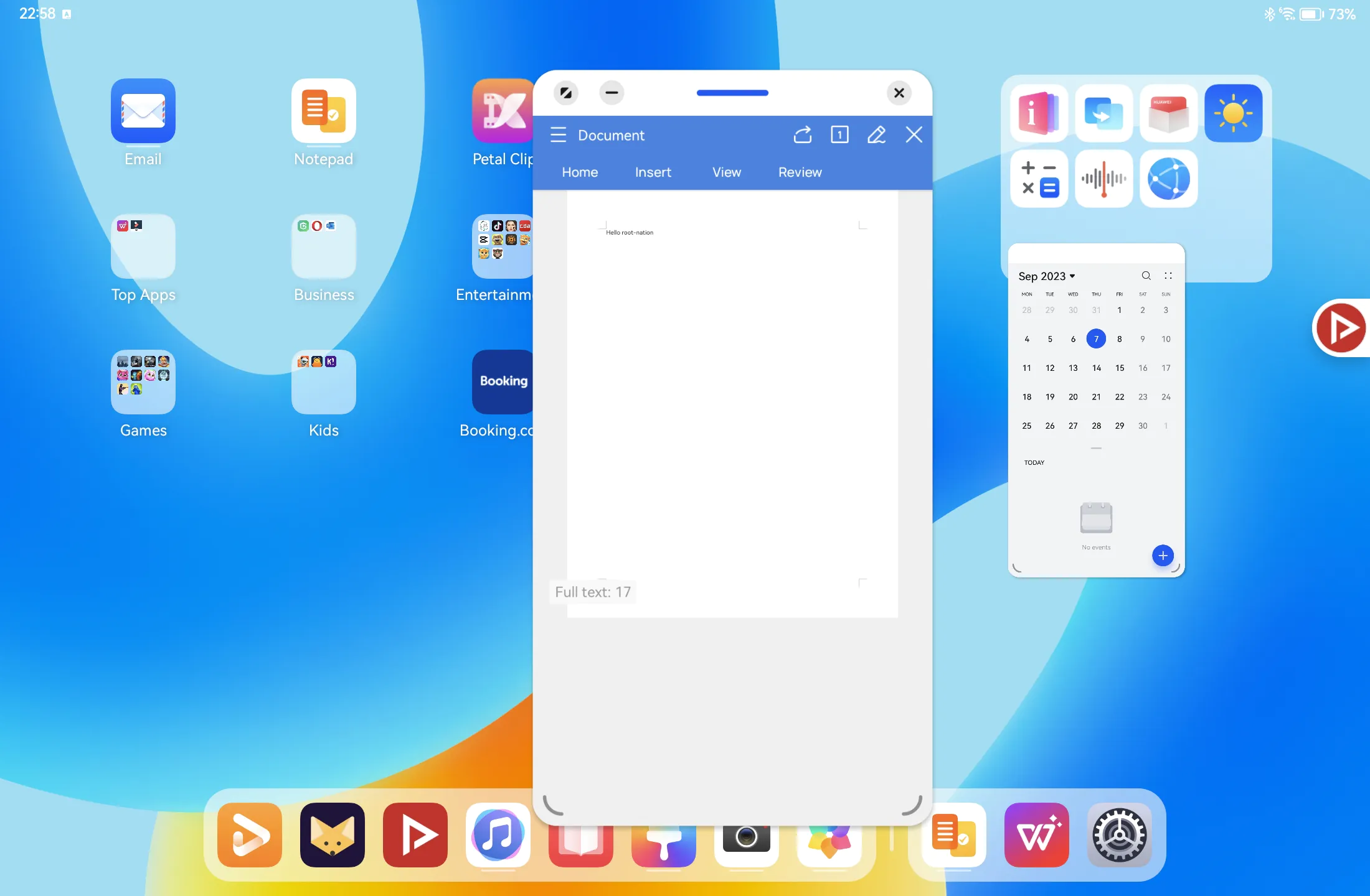 Huawei MatePad 11.5" UI