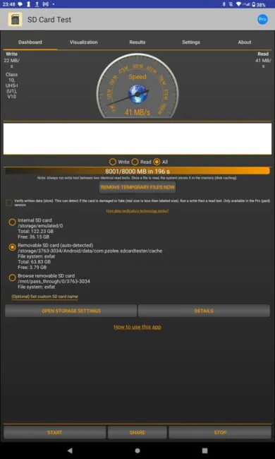 Cubot Tab 40 memory speed