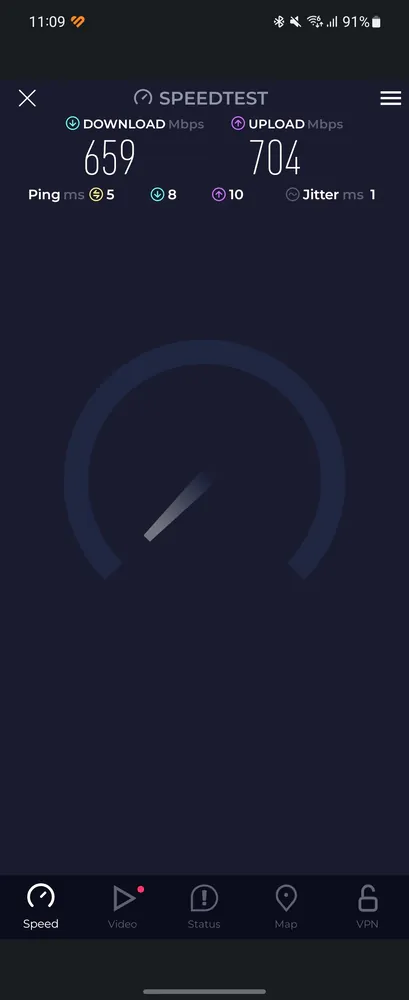 ROG GT6- SpeedTest