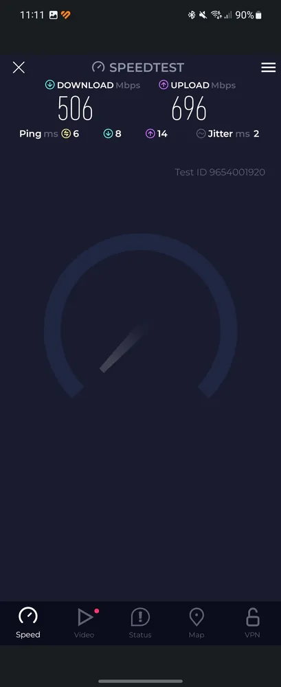 ROG GT6- SpeedTest