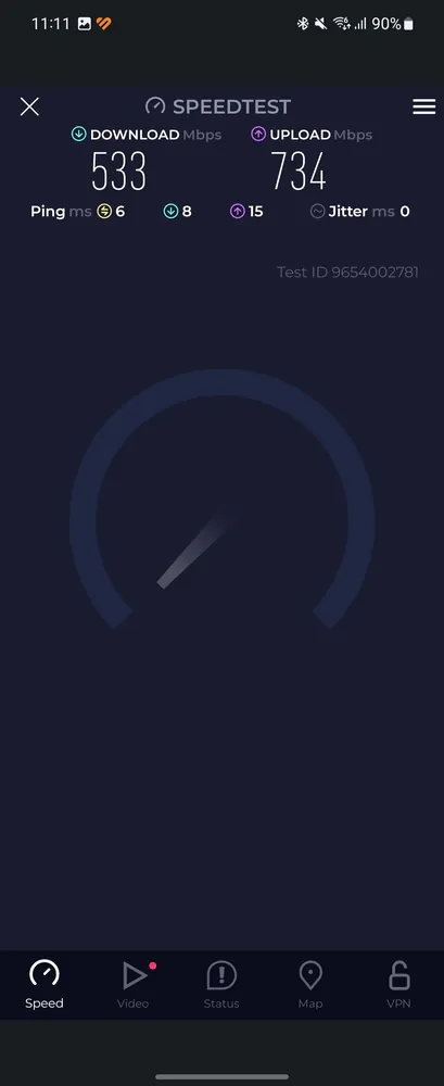 ROG GT6- SpeedTest