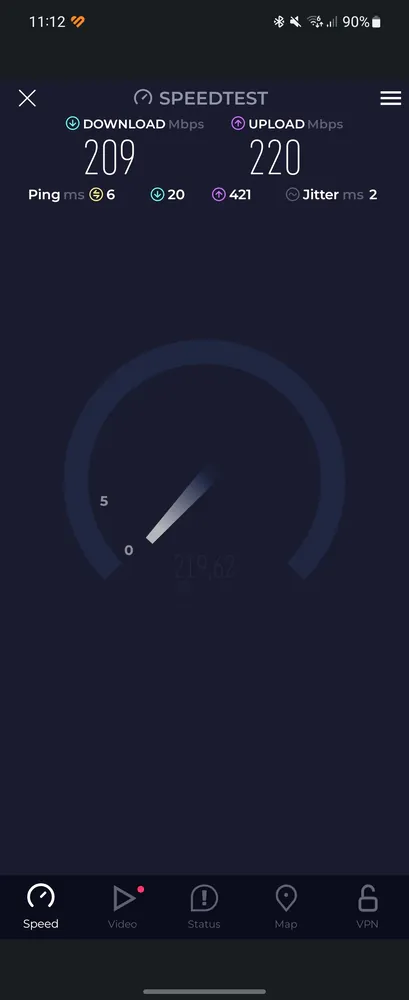 ROG GT6- SpeedTest
